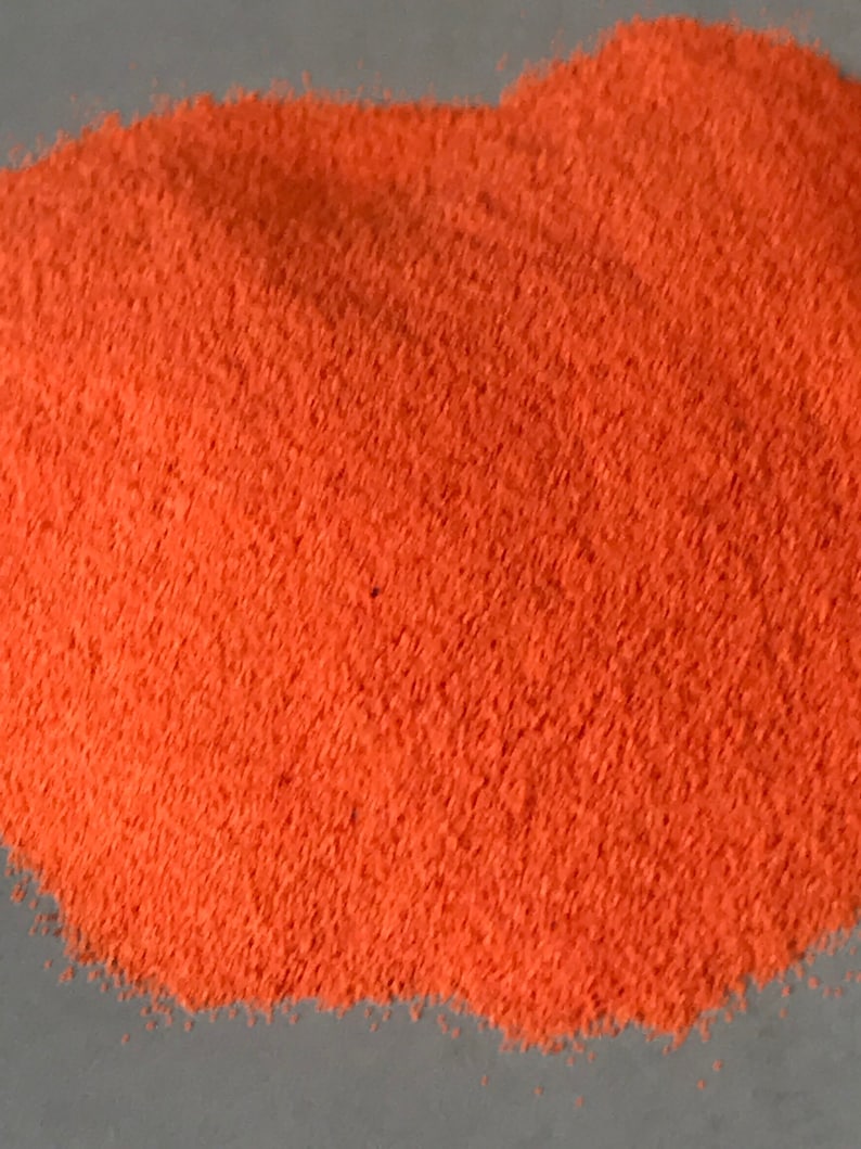 Orange Youglad Fluorescent glows Under Black Light Etsy