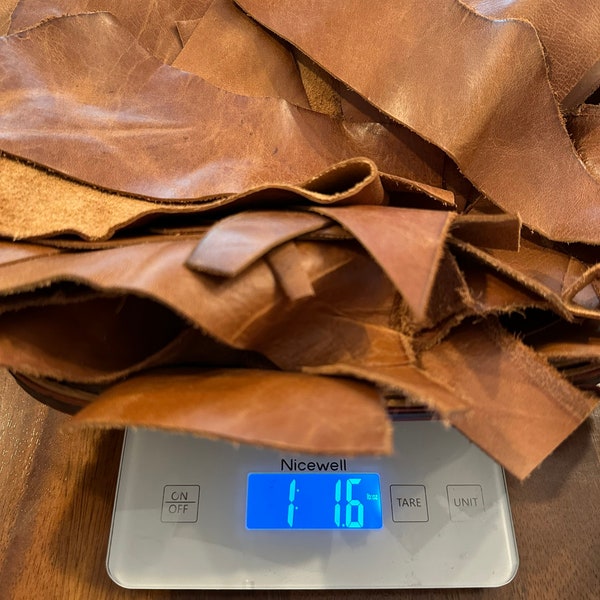 Small leather scraps