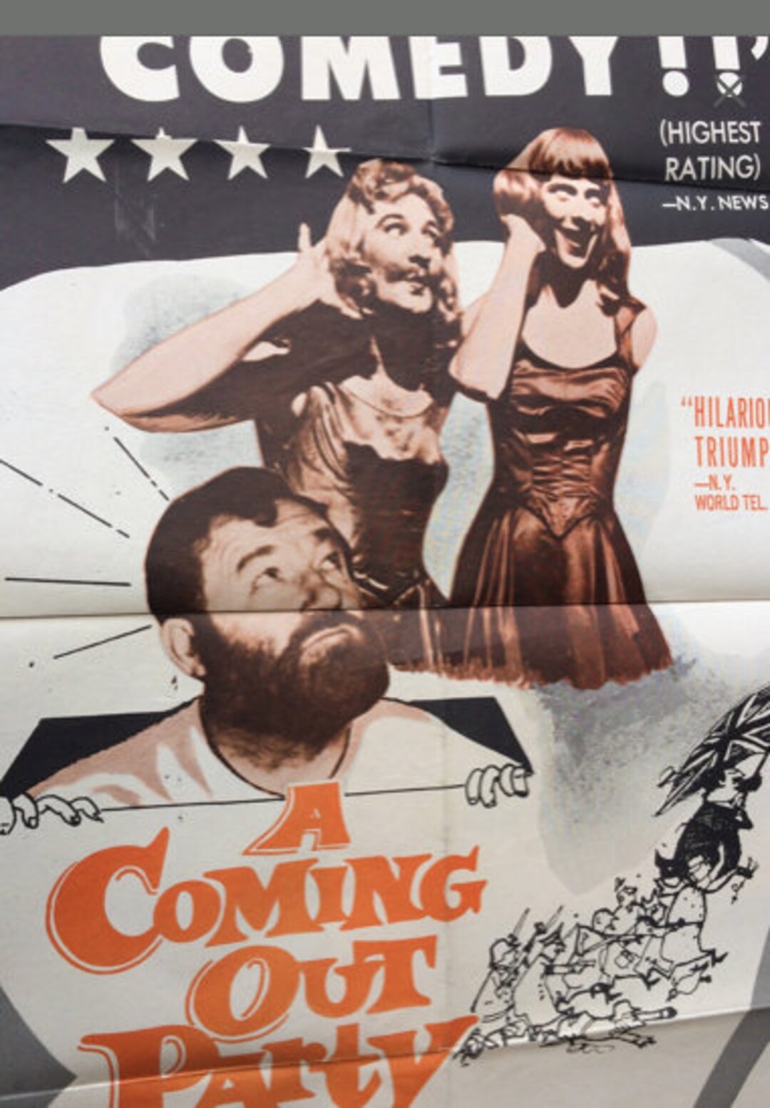 a-coming-out-party-vintage-movie-poster-hysterical-etsy