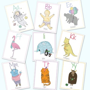 Cartões flash ABC bilíngues alemães franceses, jogos para impressão, jogos educativos, cartões ABC, cartões flash ABC, cartões do alfabeto, download digital