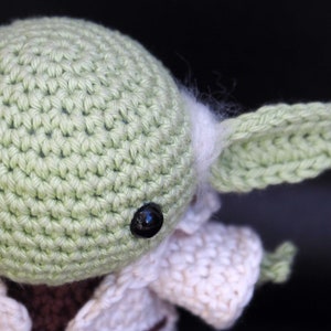 PDF Crochet Chibi Alien Amigurumi Pattern Detailed phototutorial in english, español, italiano image 8