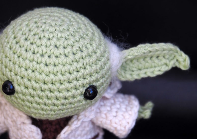 PDF Crochet Chibi Alien Amigurumi Pattern Detailed phototutorial in english, español, italiano image 8