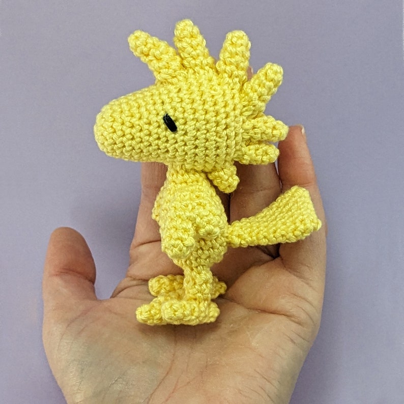 Bundle amigurumi pattern Snoopy and Woodstock from Peanuts PDF Phototutorial English, Spanish and Italian image 7