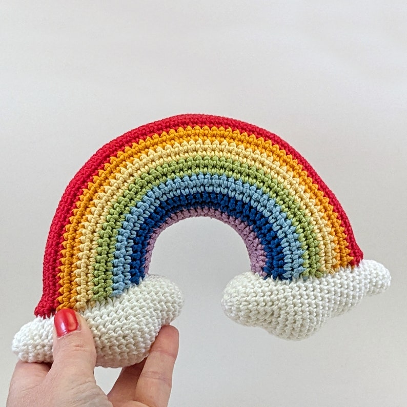 PDF Crochet Rainbow Amigurumi Pattern Pattern available in english, español, italiano, dutch image 4