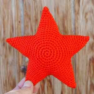 No-Sew Crochet Star Amigurumi Pattern: 2 Techniques. Step-by-step in English, Español, Italiano image 8
