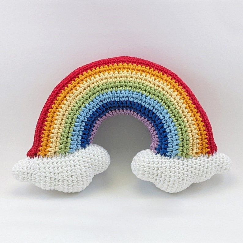 PDF Crochet Rainbow Amigurumi Pattern Pattern available in english, español, italiano, dutch image 2