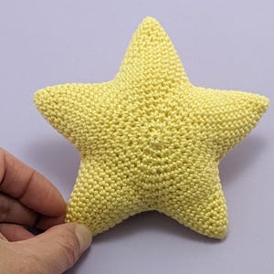 No-Sew Crochet Star Amigurumi Pattern: 2 Techniques. Step-by-step in English, Español, Italiano image 3