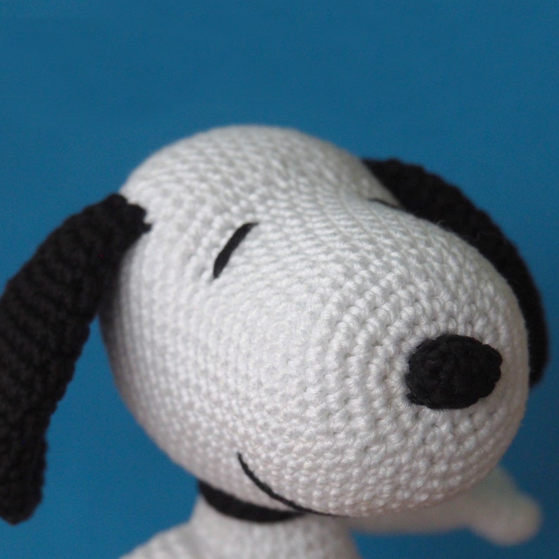 Bundle Patrones amigurumi a ganchillo de Snoopy y Woodstock Emilio de Peanuts Fototutorial en español, inglés, italiano imagen 4