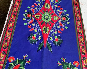 Blue Dashiki Fabric/African Fabric/ prom dresses.
