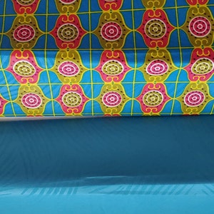 Impression de cire de qualité africaine/tissu Ankara/tissu Kente