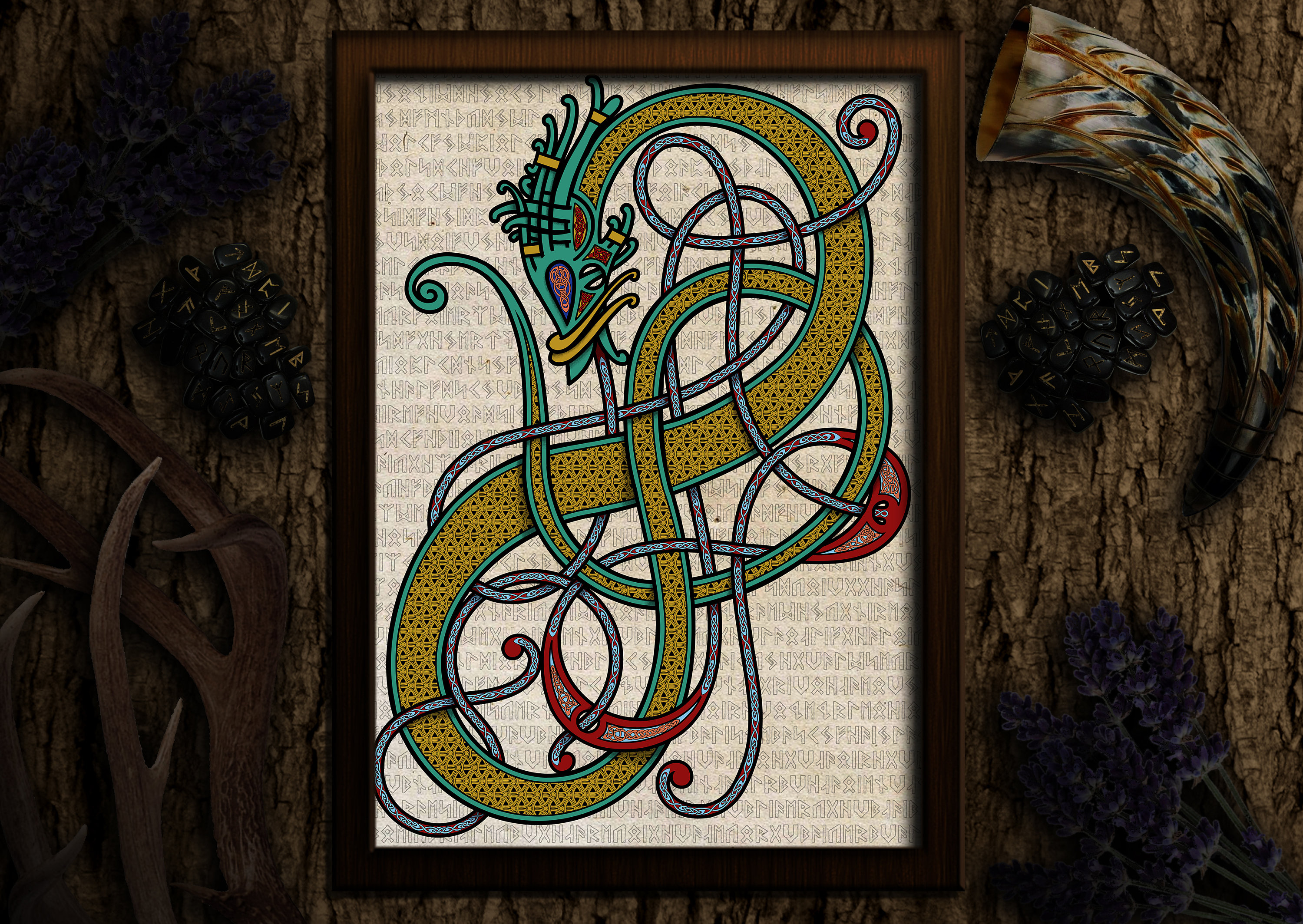 Norse Dragon Art Australia