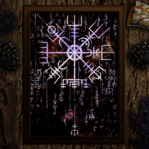 The Viking Compass - Vegvisir - Norse Mythology