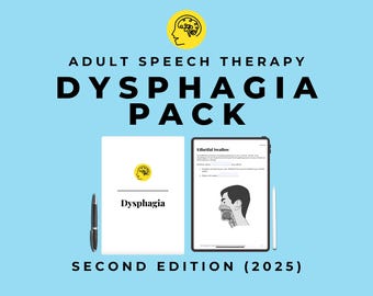 The Dysphagia Workbook PDF swallowing exercises with pictures handouts and patient education