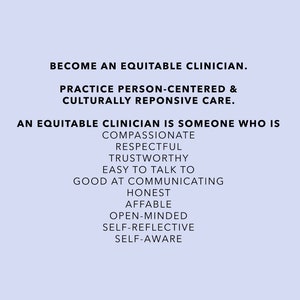 Kulturelle Kompetenz-Referenztabelle für Gesundheitsdienstleister, personenzentrierte Pflege, antirassistisch, Gesundheitskompetenz-Bildschirm, gleichberechtigte Pflege Bild 4