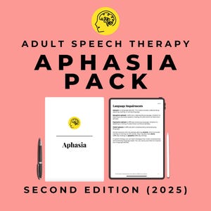 The Aphasia Workbook PDF for stroke and TBI evidence-based worksheets materials and activities