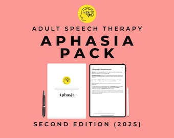 The Aphasia Workbook PDF for stroke and TBI evidence-based worksheets materials and activities