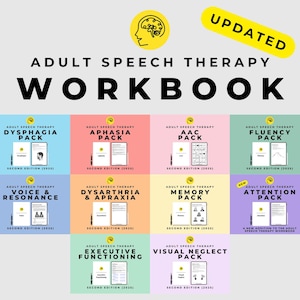 The Adult Speech Workbook: Second Edition PDF evidence-based worksheets materials and activities
