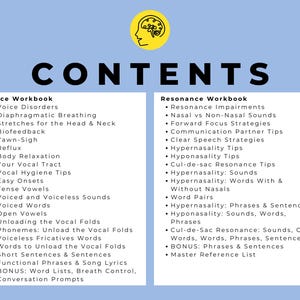 Voice Rase Pdf Adult Speech Therapy Voice & Resonance Workbooks (PDF) - Etsy Australia