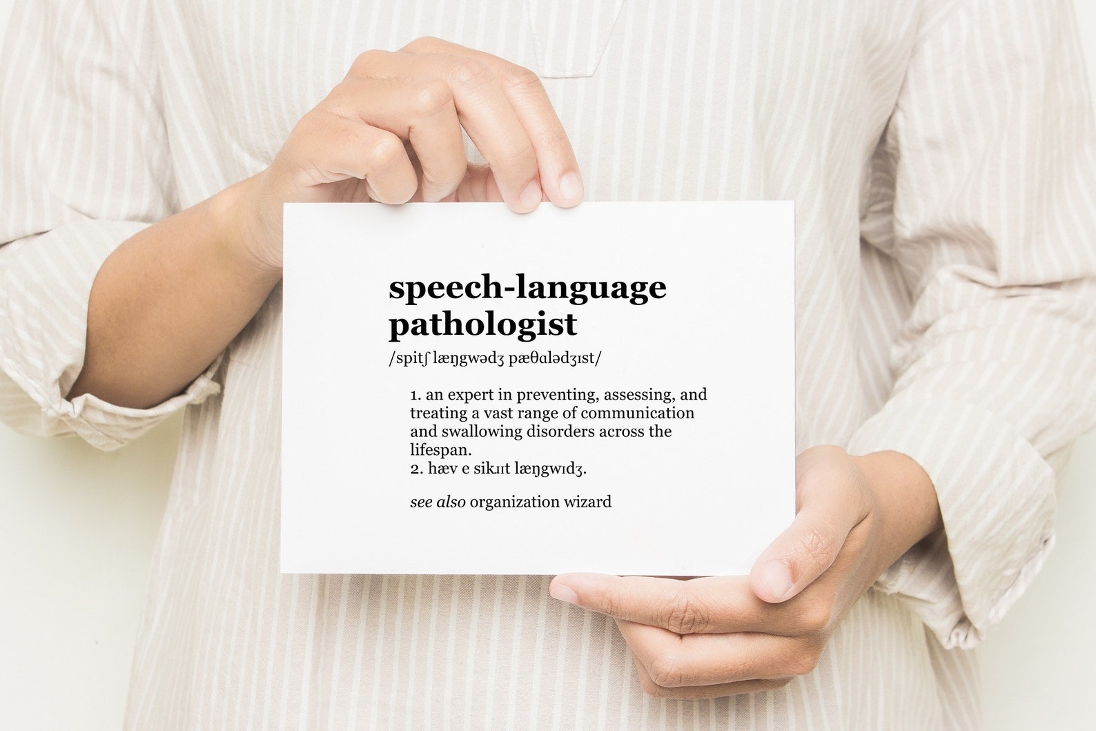 Card For Speech Therapist SLP Thank You PDF Digital Etsy
