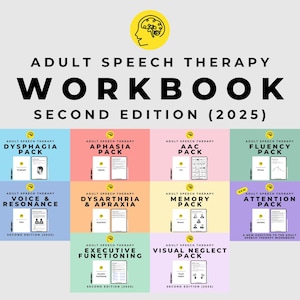 The Adult Speech Workbook: Second Edition PDF evidence-based worksheets materials and activities