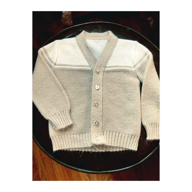 unisex children\u2019s cardigan sweater vintage 12-24 months
