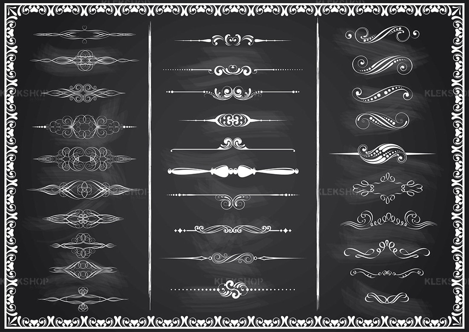 chalkboard dividers translucent background chalkboard dividers translucent background