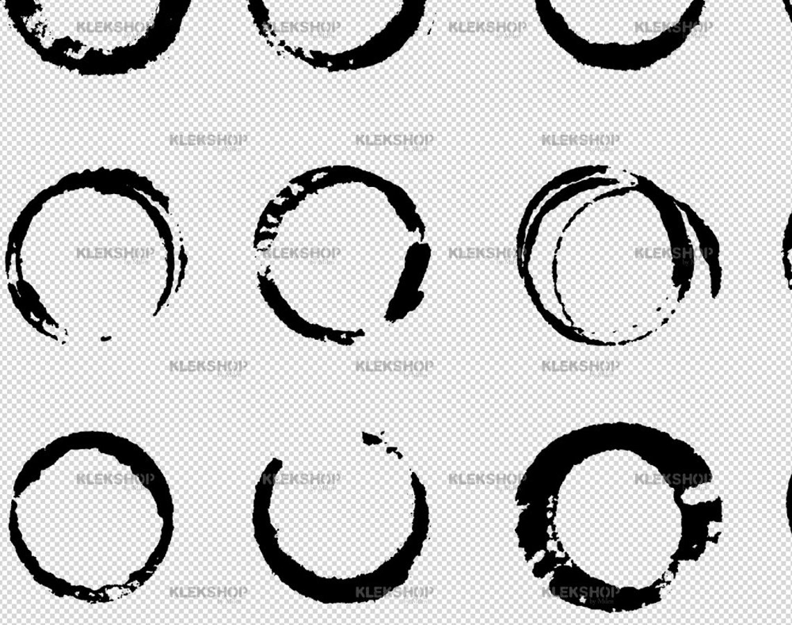 Circle Paint Brushes Svg Brush Stroke SVG Brush Stroke Etsy