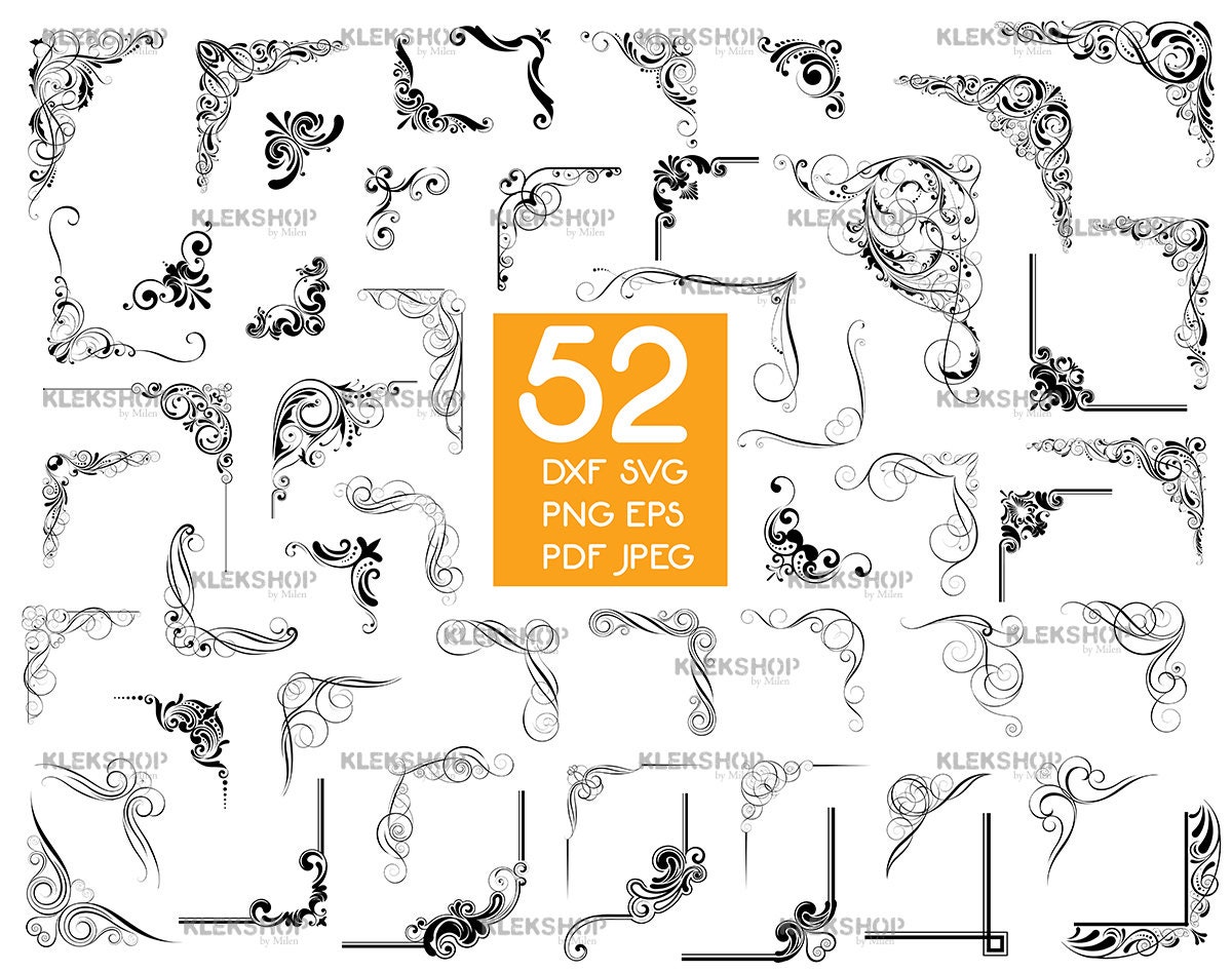 Free Free 203 Ornament Border Svg SVG PNG EPS DXF File