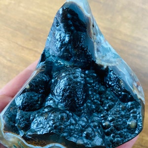 King of Black Agate Rough, Top Quality,Rare Material.