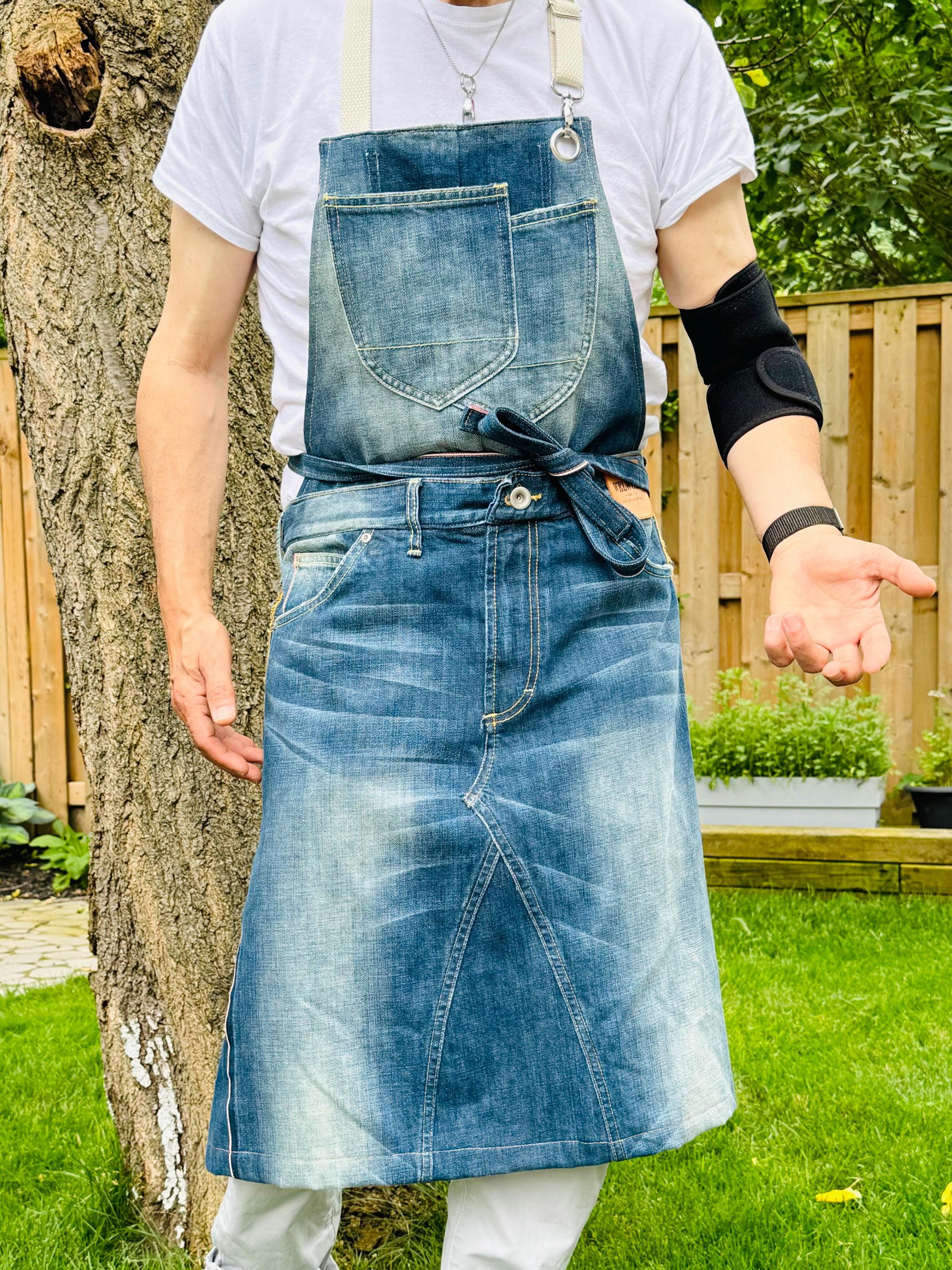 Vintage Denim Aprons - Etsy Canada
