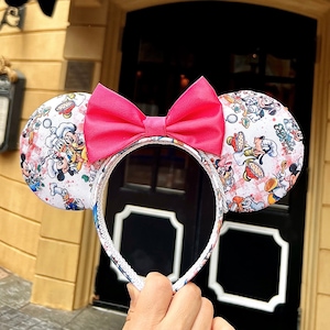 Chef Mickey & Friends Inspired Mouse Ears | Disney Ears | Minnie Ears |Mickey Ears | Disney World | Disney Parks Ears | Disneyland Resort