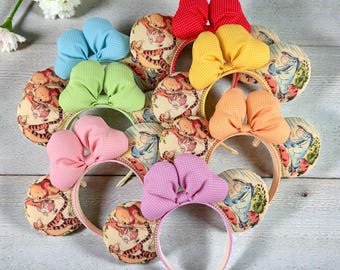 Winnie the Pooh & Friends Inspired Mouse Ears | Handmade Minnie Ears | Tigger | Piglet | Eeyore | Disney Parks | Mickey Ears | Gift