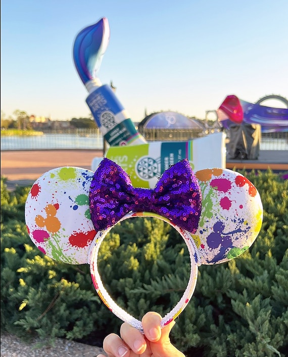 Festival of the Arts Watercolor Inspired Mouse Ears, Disney 