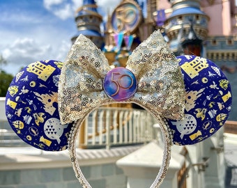 Disney World 50th Anniversary Inspired Celebration Ears.