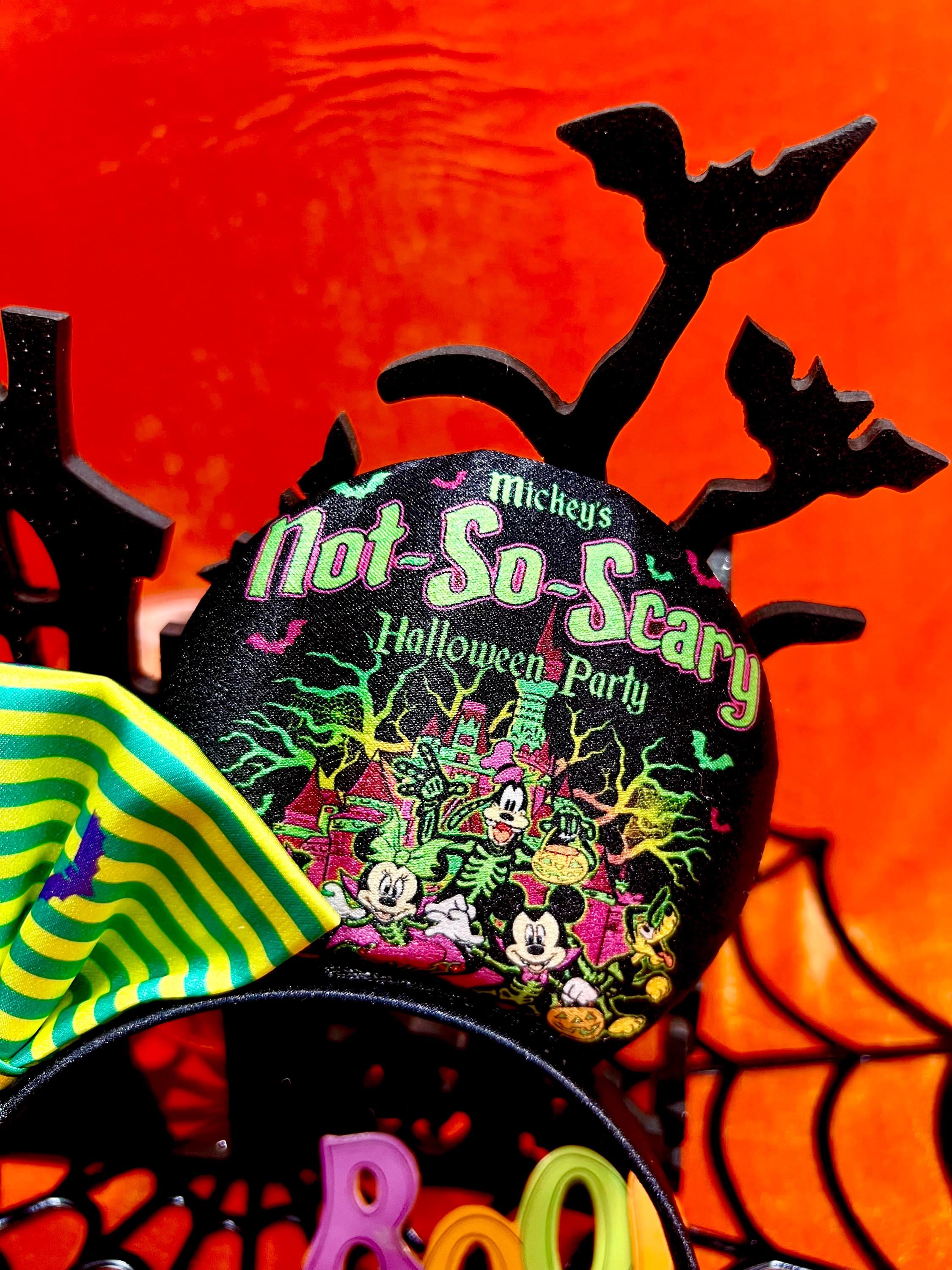 Disney Parks Mickey\'s Not So Scary Halloween Party Ears Headband New 2025 BNWT Disney Minnie Ear Headband - Mickey main image 4