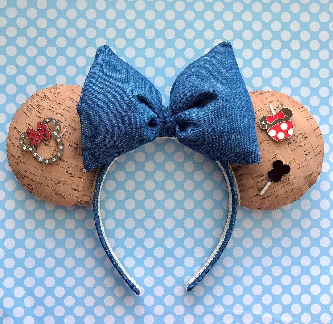 Pin Cork Inspired Mouse Ears Disney Ears Minnie Ears Mickey Etsy