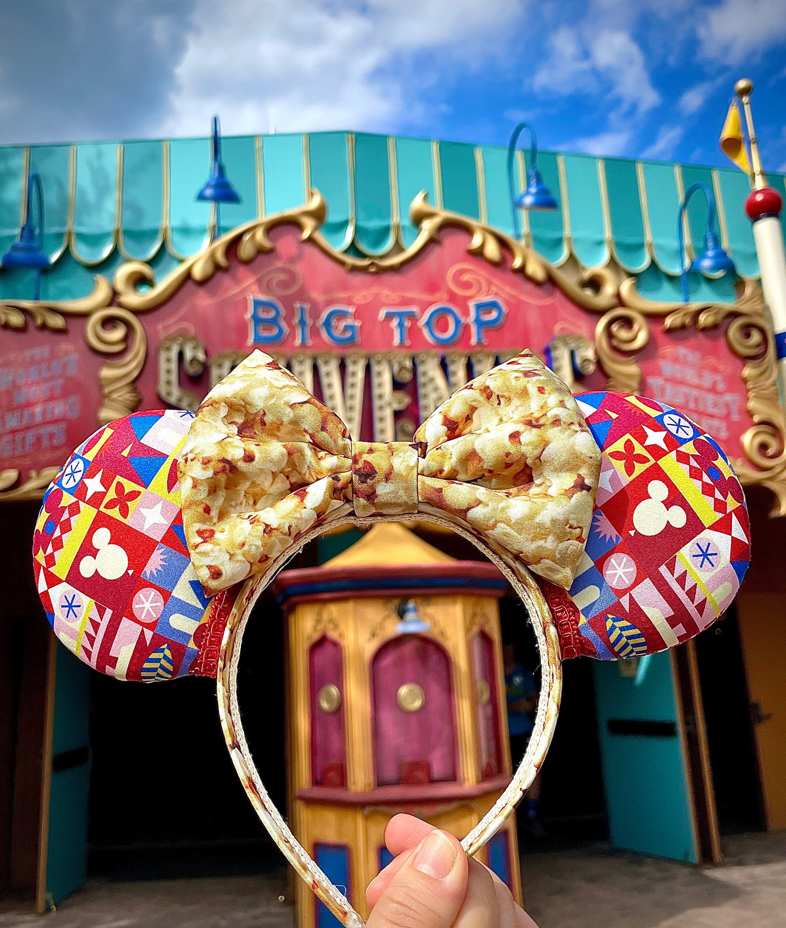 エプコットポップコーンバスケット ディズニーワールド・アートフェス限定、フィグメントの