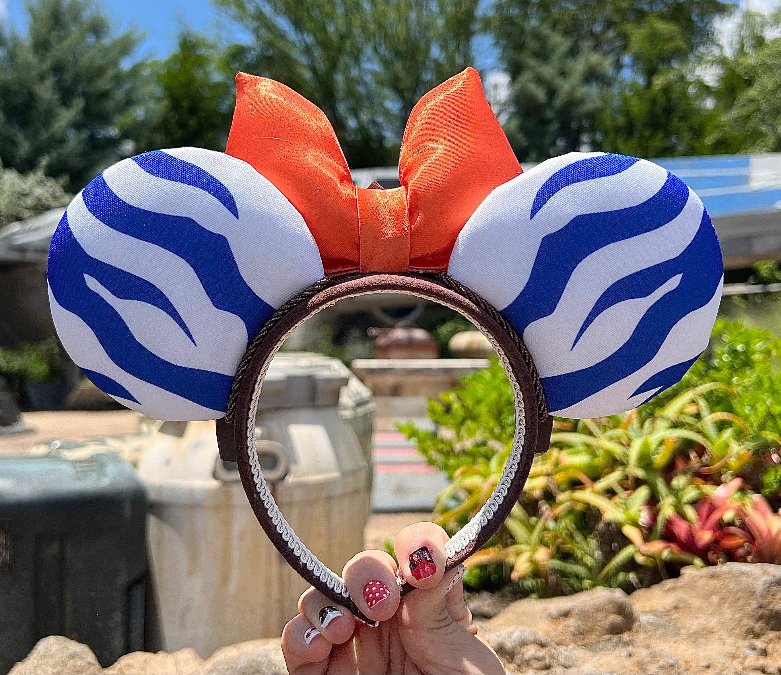 Ahsoka Tano heaband handmade ears minnie Ahsok Galaxy Wars Mickey Ears - Mouse Ears Headband – Little  main image 2