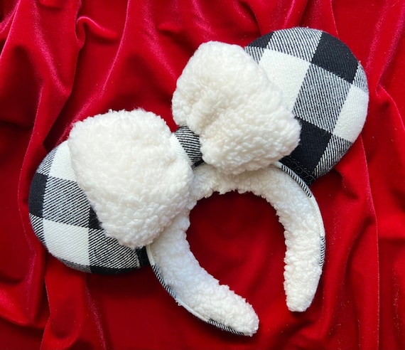 Sherpa Mickey Mouse ears with Bow 108060-1.jpg main image 3