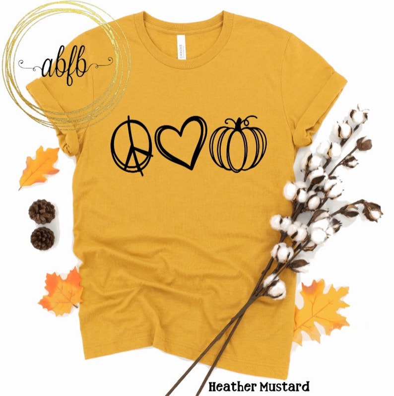love pumpkin shirt