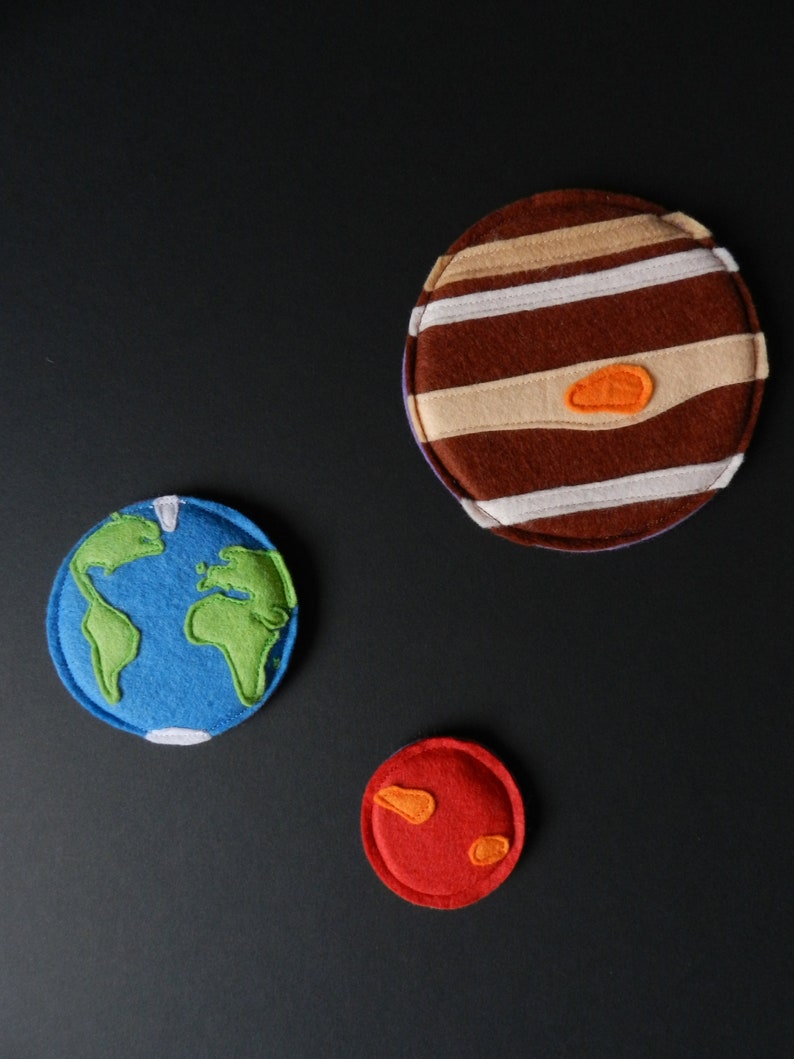 Felt Solar System Toddler Classroom Etsy