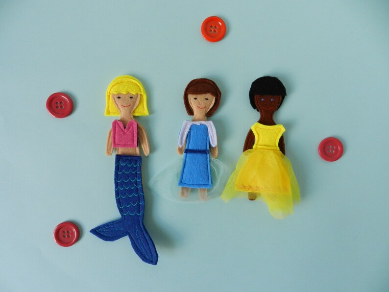felt doll clothes