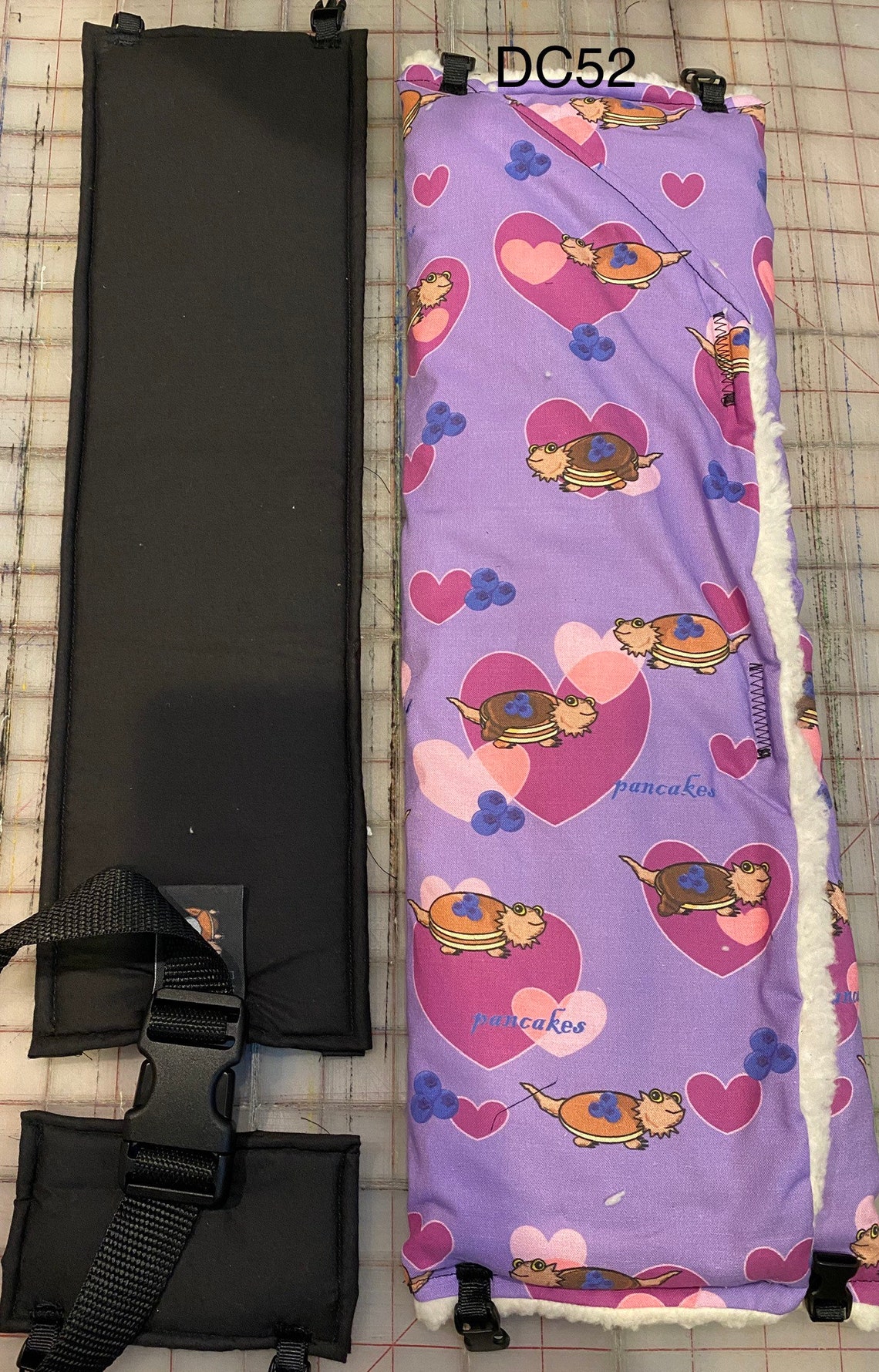 DC52 Ready To Ship Bearded Dragon Carrier With Black Strap Etsy