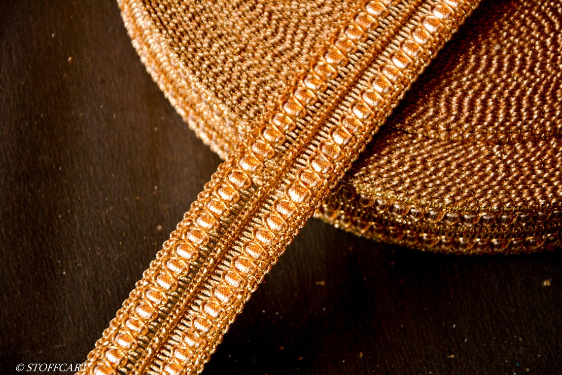 Wholesale Gold Ribbon 2.5 cm Decorative Ribbon Trims by 9 Yard Etsy