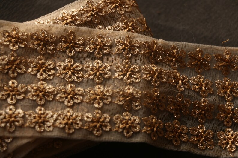 Indian Laces Wholesale Lace Golden Lace Sari Lace Border Etsy