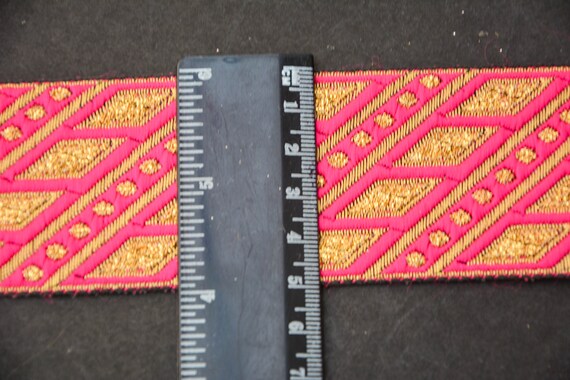 Magenta Gold Jacquard Trim, Red Red Red Strap, Craft Ribbon, Jacquard Ribbons, Lace Trim by Yard, Indian Lace Trim, Craft supplies, Sewing supplies 39ff8d Magenta Gold Jacquard Trim, Red Red Red Strap, Craft Ribbon, Jacquard Ribbons, Lace Trim by Yard, Indian Lace Trim, Craft supplies, Sewing supplies 39ff8d