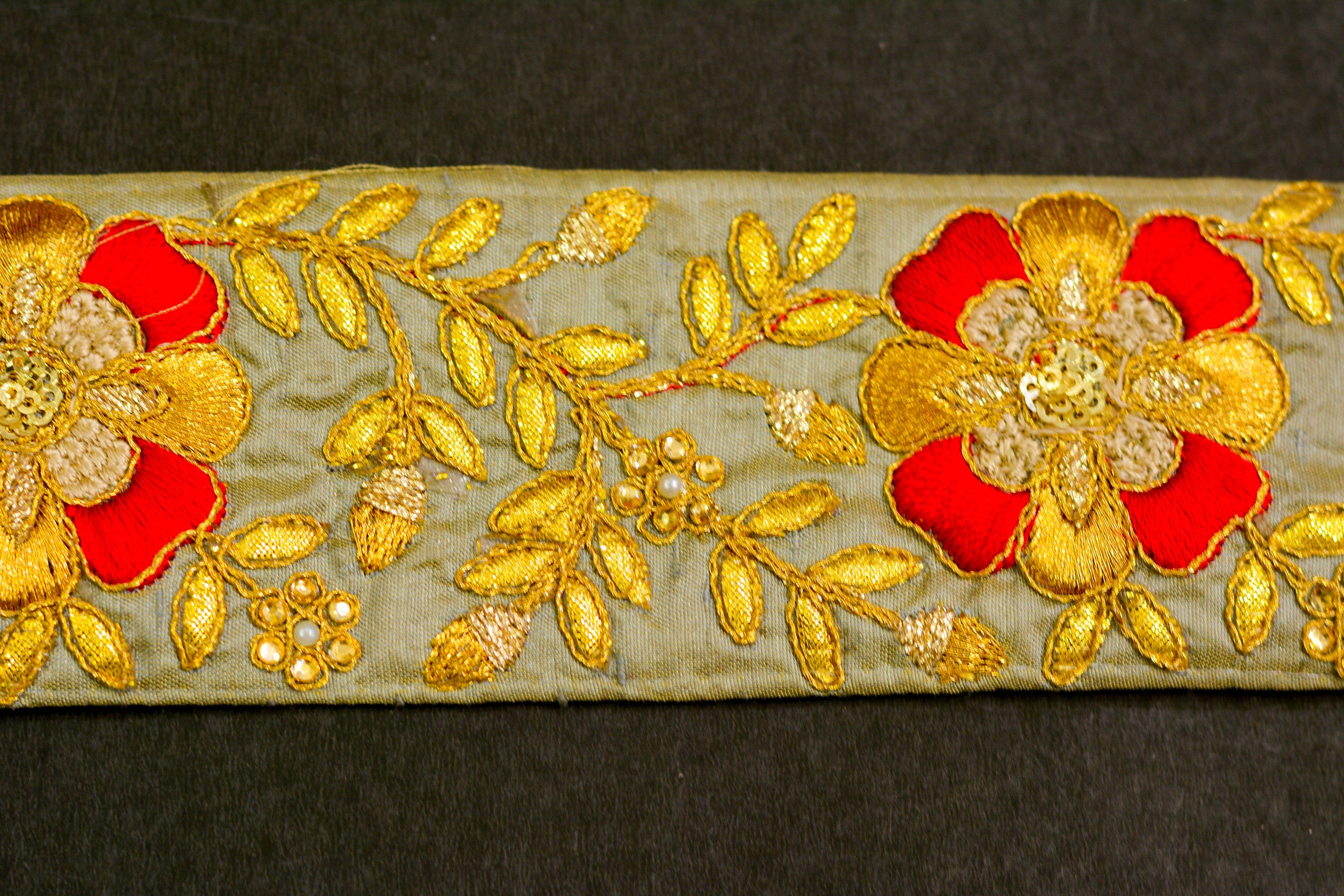 Gold embroidery embroidered trims craft ribbon jacquard  etsy Gold embroidery embroidered trims craft ribbon jacquard  etsy