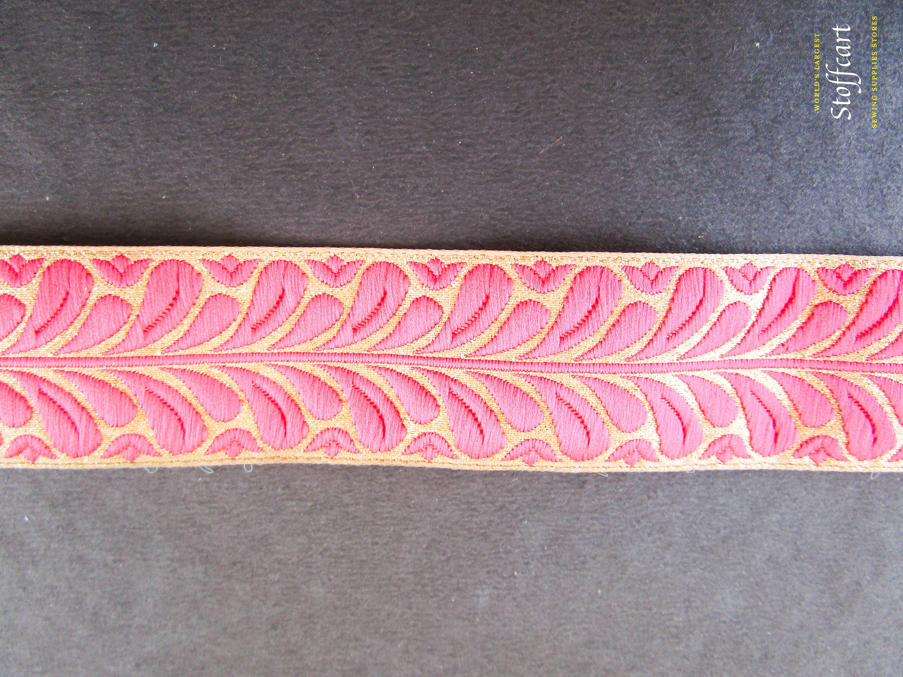 Wine Color Rustic Ribbon Craft Ribbon Jacquard Ribbons Trim Etsy