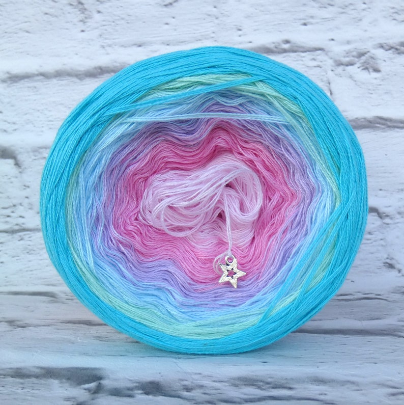 Ombre yarn Gradient Yarn Cake Knitting Crochet Colour Etsy