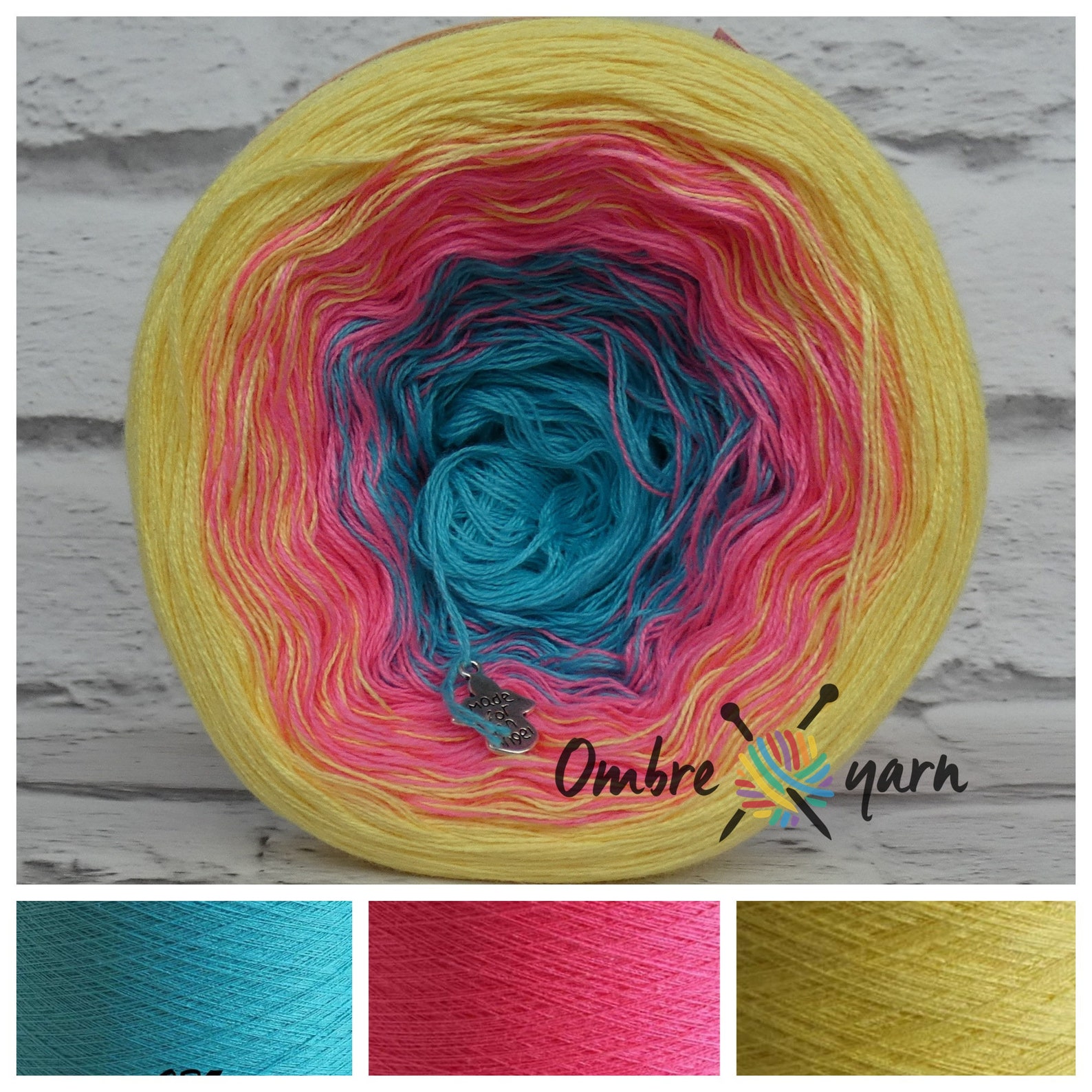 Gradient Yarn Ombre yarn Knitting Crochet Colour Change Etsy